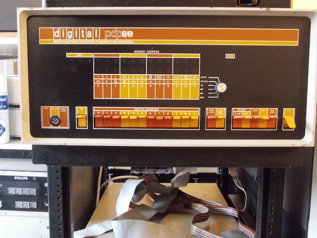 PDP 8 Front Panel